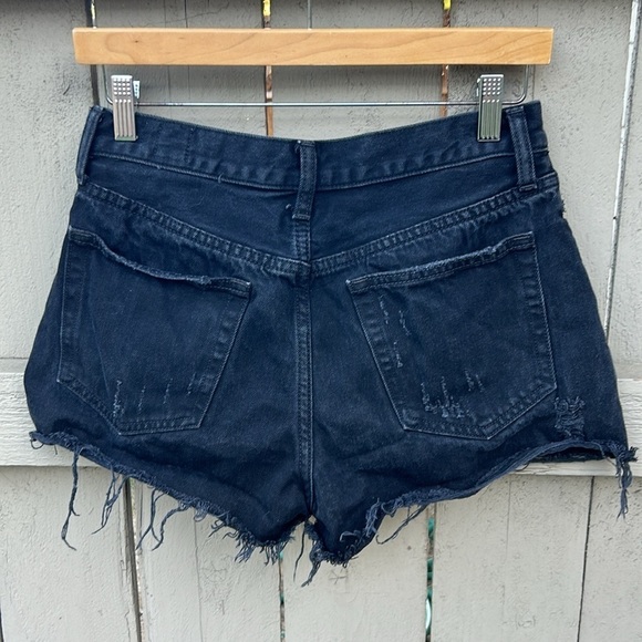 Free People We The Free Cut off Denim Shorts Distressed Size 28 - Picture 5 of 5